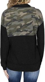 img 3 attached to Aleumdr Quarter Sweatshirt Pullover Pockets Sports & Fitness in Running