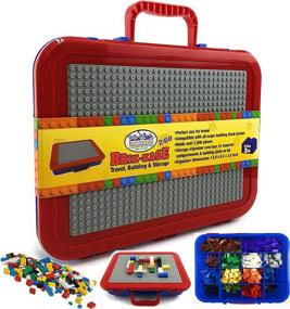 img 4 attached to 🧱 Streamline Your Building Toy Collection with Toy Stop Brik Kase Organizer Container