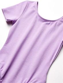img 3 attached to Top-Rated Amazon Essentials Short Sleeve Leotard: Perfect Ballet Attire for Girls