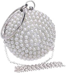 img 2 attached to Tngan Evening Wedding Handbag Artificial Women's Handbags & Wallets