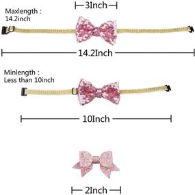 img 1 attached to 🎉 GAGILAND Ошейник с галстуком, шапкой и баннером на день рождения собаки - модные аксессуары для особого дня вашей собаки!