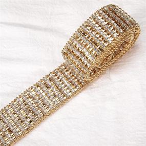 img 2 attached to Dubulle Rhinestone Crystal Bridesmaid Waistband Women's Accessories for Belts