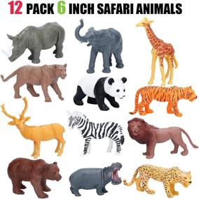 img 2 attached to Realistic Elephant Educational Supplies for Animals