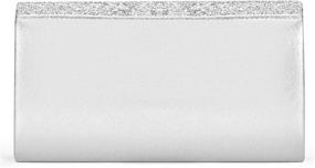 img 2 attached to 👛 ZIUMUDY Women's Sparkle Evening Bags: Glittering Envelope Clutches for a Stylish Wedding