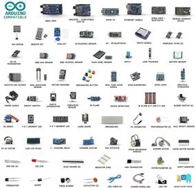 img 3 attached to GAR Monster Starter Kit for Arduino Uno Mega Nano with ESP32 + 25 Sensor Modules + Bluetooth WiFi Ethernet Wireless: Perfect for Electronics STEM & Robotics Projects