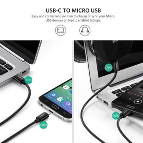 img 3 attached to UGREEN USB C to Micro USB Cable - Micro B USB Type C Cord Male to Male Compatible with MacBook, iMac Pro, Chromebook Pixel, and Yoga 900 - 3FT