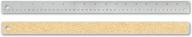 📏 18 inch alumicolor flexible stainless steel measuring tool ruler - enhanced for seo logo