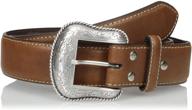 nocona belt co chestnut western: the perfect accessory for a classic western style! логотип