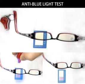 img 2 attached to 👓 Enhanced Blocking Protection Computer Glasses for Better Sleep - Men's Blue Light Accessories