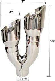 img 2 attached to NETAMI NT 1690 Exhaust Double Stainless