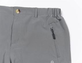 img 1 attached to Versatile and Efficient: Little Donkey Andy Men's Stretch Quick Dry Cargo Shorts for Hiking, Camping, and Travel