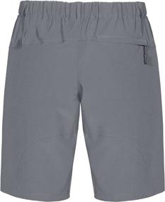 img 2 attached to Versatile and Efficient: Little Donkey Andy Men's Stretch Quick Dry Cargo Shorts for Hiking, Camping, and Travel