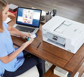 img 3 attached to 🖨️ Brother MFC-J995DW INKvestmentTank: Color Inkjet All-in-One Printer with Mobile Device, Duplex Printing, and 1-Year Ink Supply