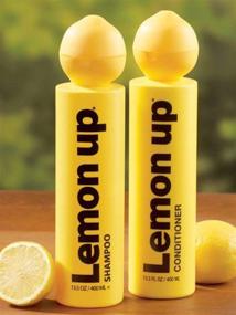 img 3 attached to 🍋 Limited Edition Lemon Up Hair Care Set - Lemon Scented Shampoo & Conditioner for Oil Control, Hydration, and Shine on Dry Hair