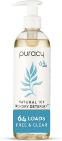 img 4 attached to 🌿 Puracy Laundry Detergent: Hypoallergenic Natural Formula for Effective Cleaning