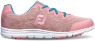 👟 footjoy women's enjoy shoes 95710: stylish athletic footwear for women logo