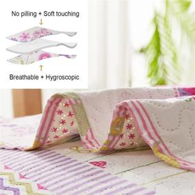 img 1 attached to Ycosy Bedding Bedspread Coverlet: Quality, Breathable and Trendy for Kids' Home Store