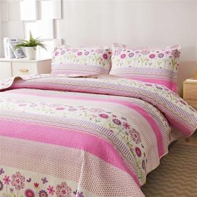 img 3 attached to Ycosy Bedding Bedspread Coverlet: Quality, Breathable and Trendy for Kids' Home Store