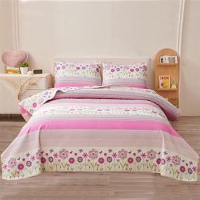 img 4 attached to Ycosy Bedding Bedspread Coverlet: Quality, Breathable and Trendy for Kids' Home Store