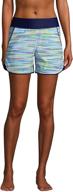 🩳 lands end women's comfort shorts: stylish & versatile swimwear for women logo