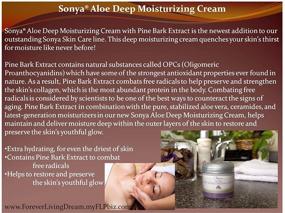 img 1 attached to 💧 Revitalize Your Skin with Sonya Aloe Deep Moisturizing Cream