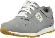 ultra-comfortable women's footjoy sport retro shoes: look stylish, feel fabulous! logo