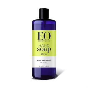 img 4 attached to 🍋 EO Botanical Liquid Hand Soap Refill - Lemon & Eucalyptus, 32oz (Pack of 2)