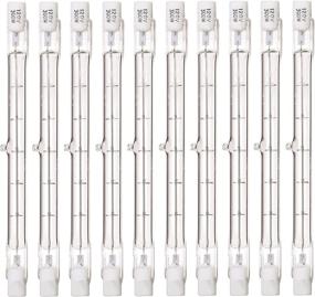 img 3 attached to 💡 10 Pack of 300-Watt Double Ended J Type Halogen Bulbs - 118 mm (4.64 Inches), 120 Volt, R7S Base - Q300T3/118mm