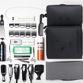 img 1 attached to 💇 DAMIFAN Clippers Supplies Organizer Hairdresser: Streamline Your Salon Setup