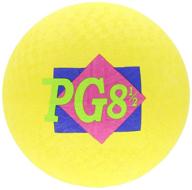 school smart playground ball yellow sports & fitness for leisure sports & game room logo