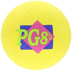 img 1 attached to School Smart Playground Ball Yellow Sports & Fitness for Leisure Sports & Game Room