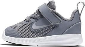 img 4 attached to 👟 Nike Kids Downshifter 9 Toddler Velcro Running Shoe: Comfortable and Stylish Footwear for Unisex-Children