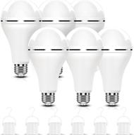 power outage solutions: emergency 💡 rechargeable light bulbs for battery failure logo