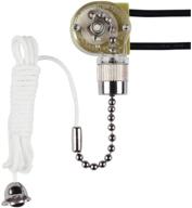 💡 westinghouse lighting 7702200 ceiling fan light switch with stylish chrome pull chain логотип