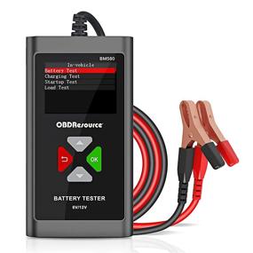 img 4 attached to 🚗 Advanced Car Battery Tester: Accurately Detect Health Faults, 6V 12V Load Tester for Flooded Agm Gel Batteries, 100-2000 CCA Alternator Analyzer for Cars/SUVs/Light Trucks