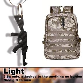 img 2 attached to HOPEME Keychain Pendant: The Perfect Birthday Gift for Enthusiasts