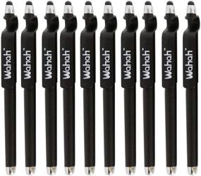 img 4 attached to Wahaha 10-Pack Multi-Functional Touchscreen Stylus Pens