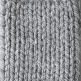 img 1 attached to 🧶 Bernat Big Ball Chunky Solid Yarn (Grey) - 14oz, Super Bulky 6 Gauge, 100% Acrylic - Machine Wash & Dry | High-Quality, Big-Sized Knitting Yarn