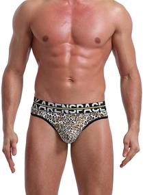img 3 attached to Printing Underwear Supporter Lightweight Jockstrap Men's Clothing