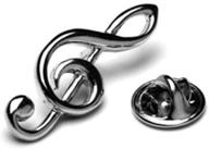 🎵 music note lapel pin tack tie - procuffs treble clef design logo