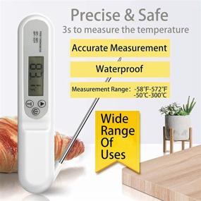 img 3 attached to LOTUSLEAF Thermometers Waterproof Thermometer Grilling