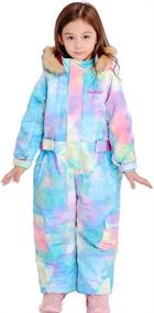 img 1 attached to ❄️ Bluemagic Kid's Winter Outdoor Waterproof Snowboarding Baby Snowsuits