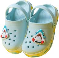 yinbwol unicorn slippers non slip lightweight boys' shoes logo