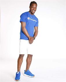 img 1 attached to Champion Classic Jersey Script T Shirt: Stylish Men's Clothing in T-Shirts & Tanks