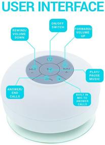 img 2 attached to Aduro AquaSound WSP20 Shower Speaker