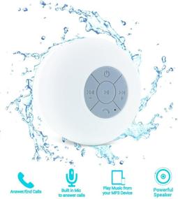 img 1 attached to Aduro AquaSound WSP20 Shower Speaker