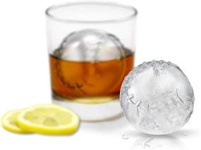 img 3 attached to 2-Pack Tovolo Baseball Ice Sphere Molds - Stackable Sports Ice Trays, Sports-Themed Ice Maker for Whiskey, BPA-Free & Dishwasher-Safe