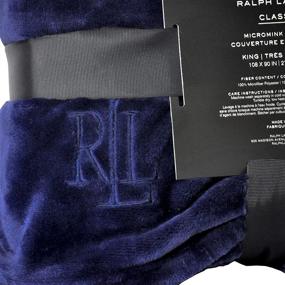 img 3 attached to Ralph Lauren Micro Mink Blanket