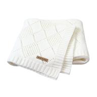 🧶 cozy mimixiong knitted cellular blankets for kids' home store: ultimate comfort and style! logo