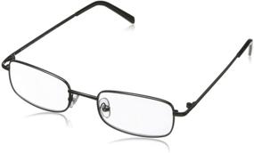 img 4 attached to 👓 Foster Grant Men's Council 3 Pack: Sleek Rectangular Reading Glasses for Ultimate Versatility